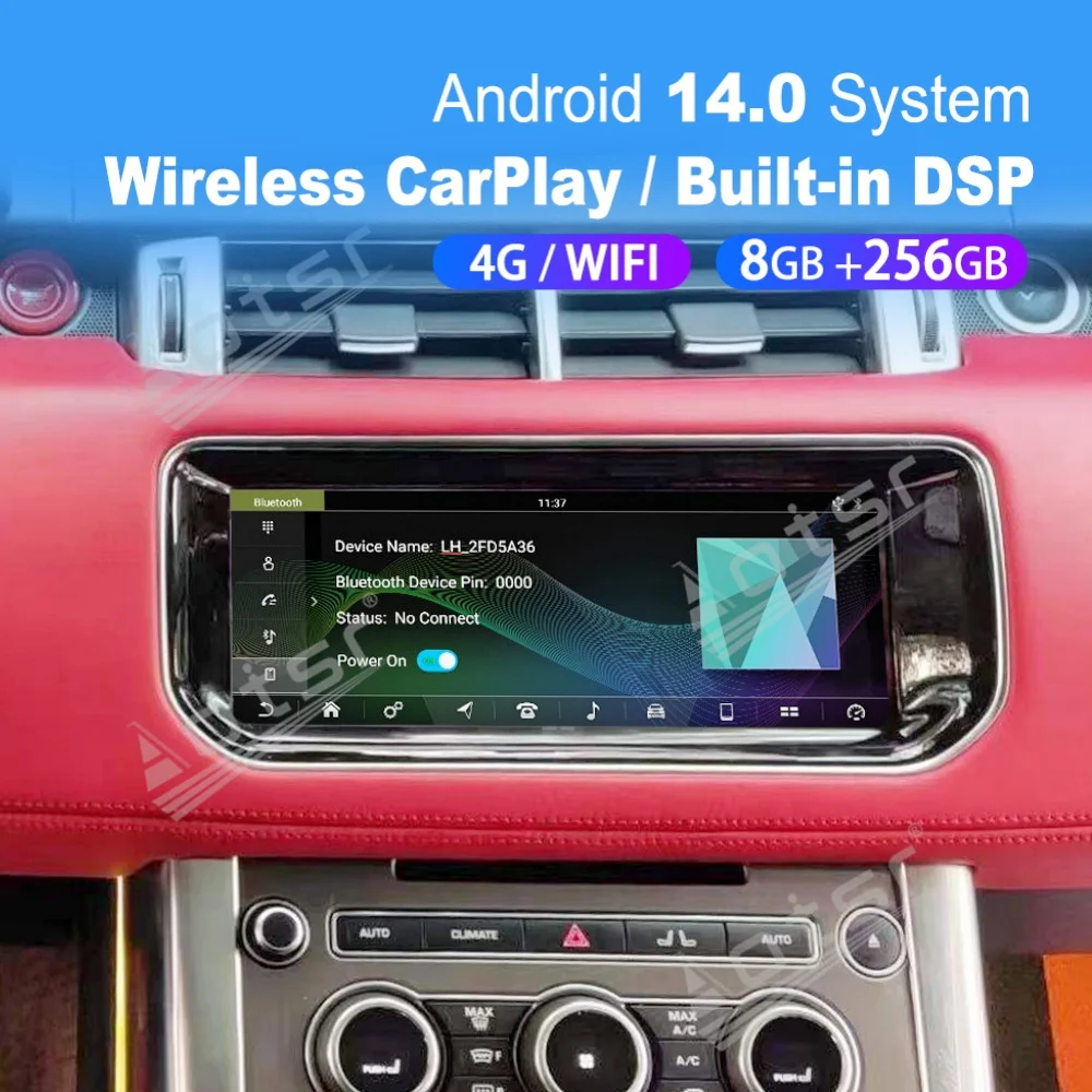 

10,25-дюймовый Qualcomm Android для Range Rover Sport 2014 ~ 2017, автомобильный мультимедийный GPS-навигатор, автомобильный радиоприемник, головное устройство