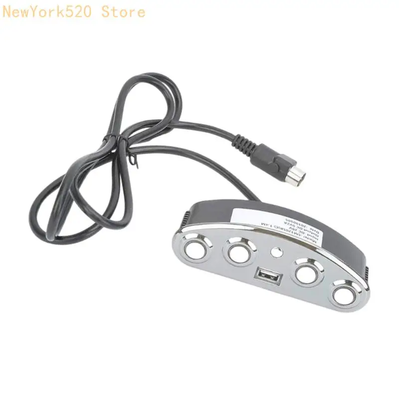 مفاتيح كرسي الطاقة N84C مع منفذ الشحن USB 5 زر التحكم في اليد