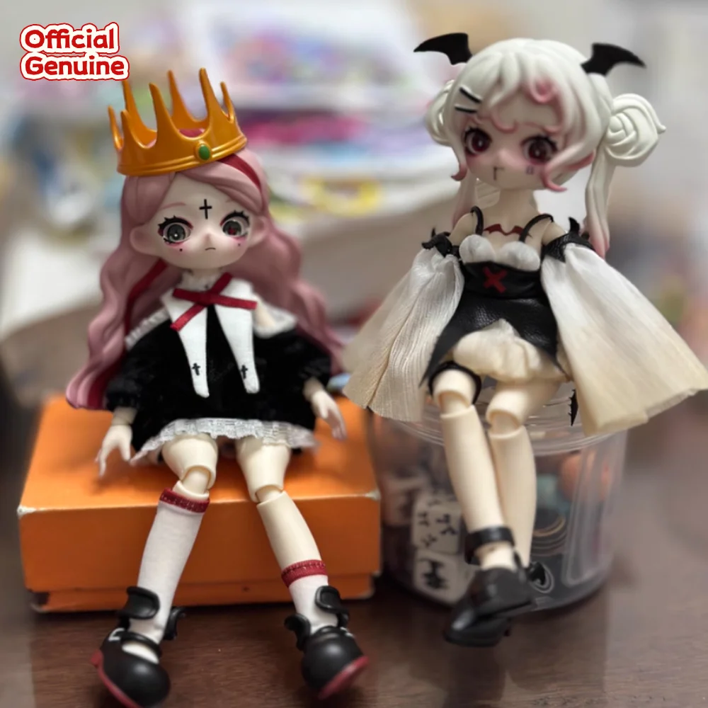 

New Genuine Nyssa Bizarre Nightmare Series Blind Box Kawaii Anime Action Figure 1/12 Bjd Desktop Toy Surprise Box for Girls Gift