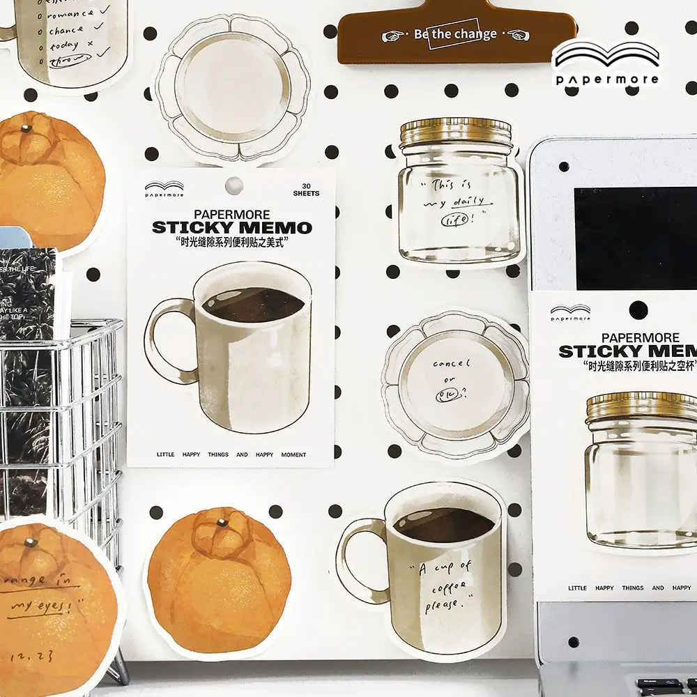 سلسلة الفجوة الزمنية الملاحظات اللاصقة المريحة ، مذكرة الطالب الأمريكية الرجعية القابلة للدموع ، كتاب الضيف ، Kawaii الثابتة