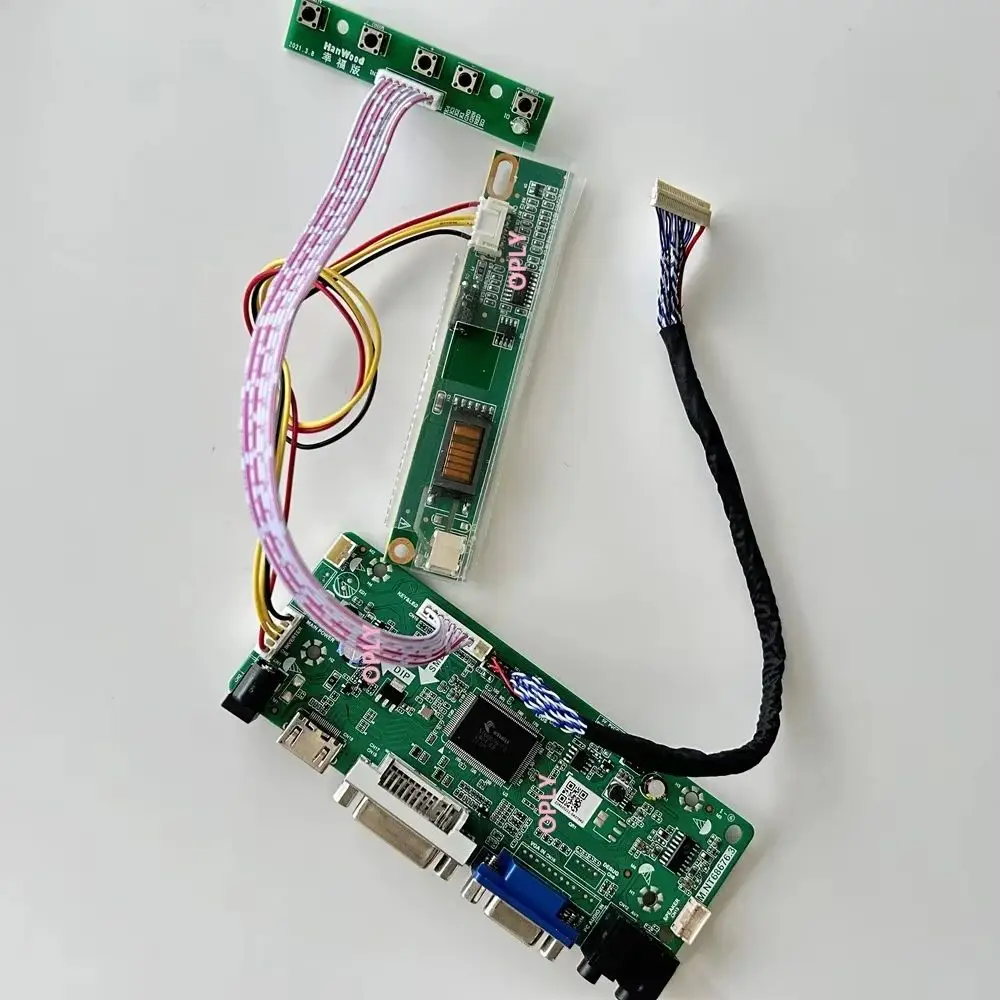 

Controller board for LP171W02-A4 LP171W02-A3 1680X1050 LCD panel 17.1" LCD screen monitor HDMI-compatible DVI VGA