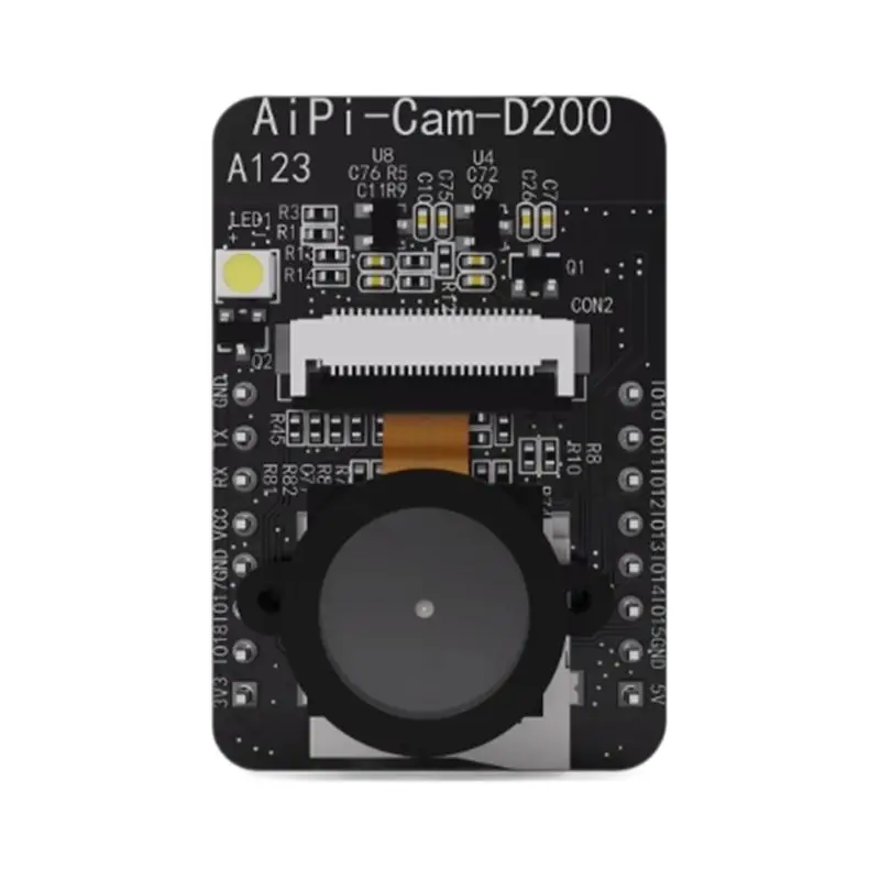 Ai-Pi Cam D200 Camera Development Board Featuring Ai-M61-32S Module 200W Pixel TF Card Support Wi-Fi6/BLE 5.3 Core Board