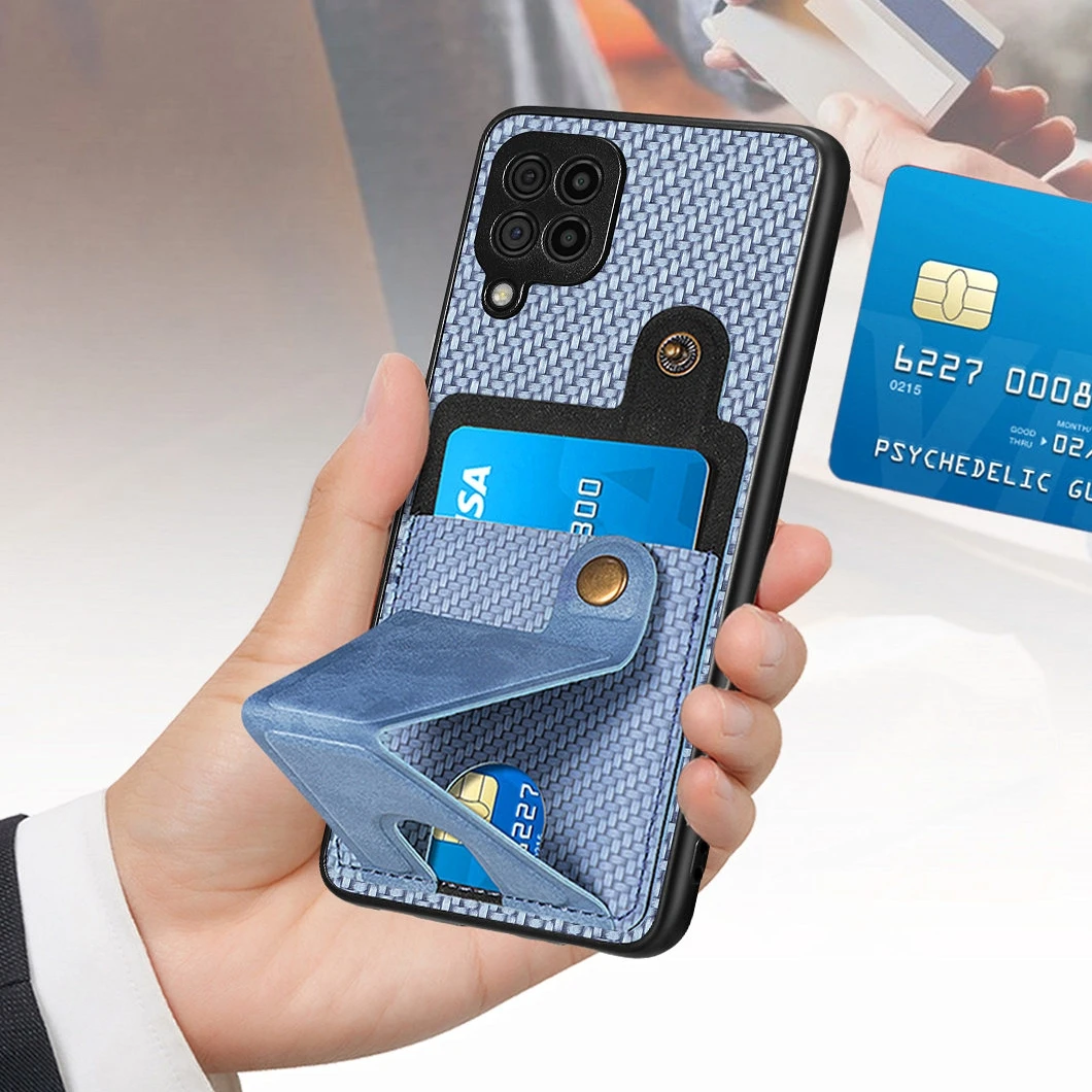 Magnet Buckle Coque For Samsung Galaxy A52 A72 A32 A22 A12 A51 A71 A31 A70 A50 A30S Kickstand Card Slot Wallet Case Back Cover