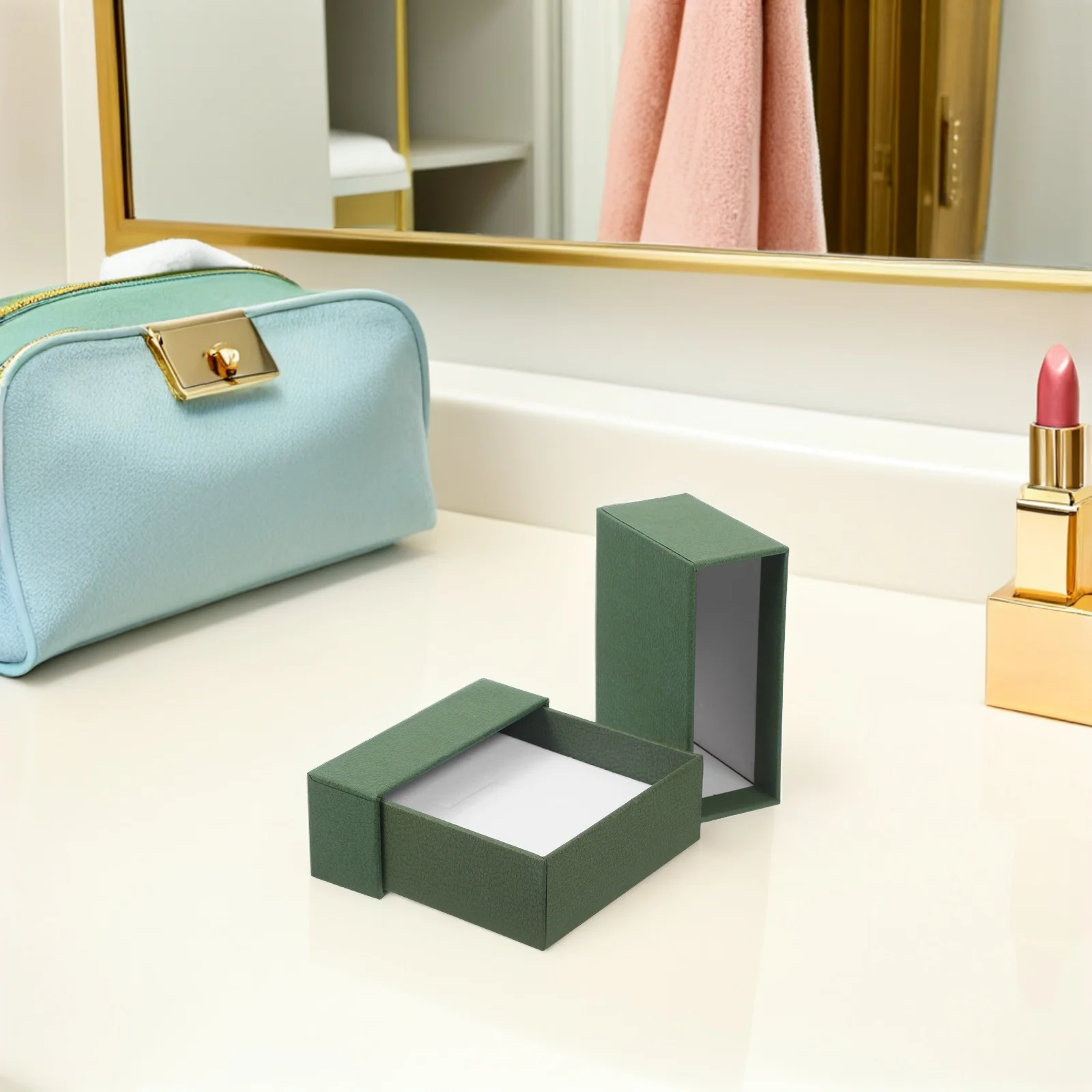 

Jewelry Storage Box Organizer Holder Presentation Boxes for Drawer Necklace