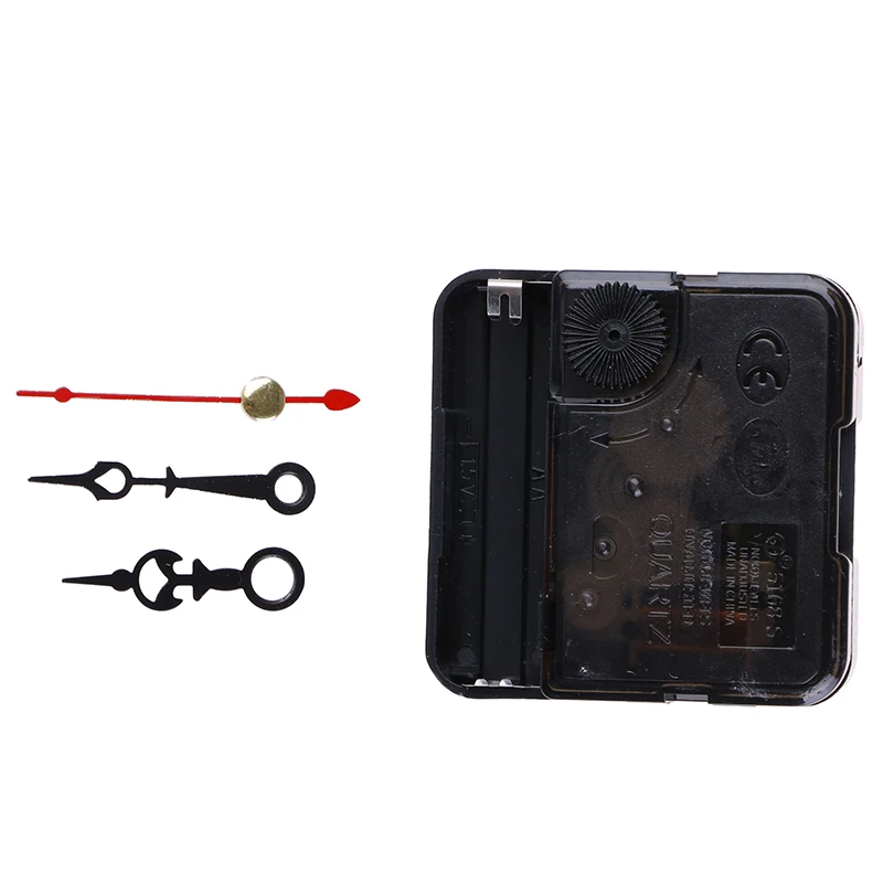 1 Set Silent Fashion Quartz Clock Replacement Movement Mechanism Hour Minute Second DIY Wall Tools Parts