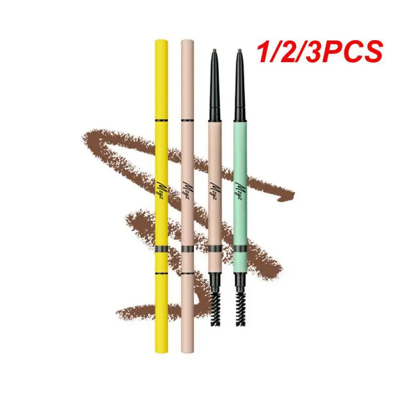 1/2/3PCS Lazy Eyebrow Pen General Easy Eyebrow Trimming Easy Color Eyebrow Pen Eye Makeup Uniwersalny ołówek do brwi