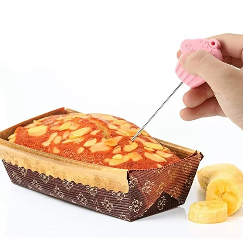 Cake Tester Probe Reusable Stainless Steel Cake Testing Needle Sticks for Bread Biscuit Muffin Pancake Baking Accessories