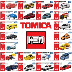 TAKARA TOMY Tomica Diecast No.41-No.60 Die Cast Alloy Model Car Toy Metal Sports Car Children Christmas Gift Boy Toy Decoration
