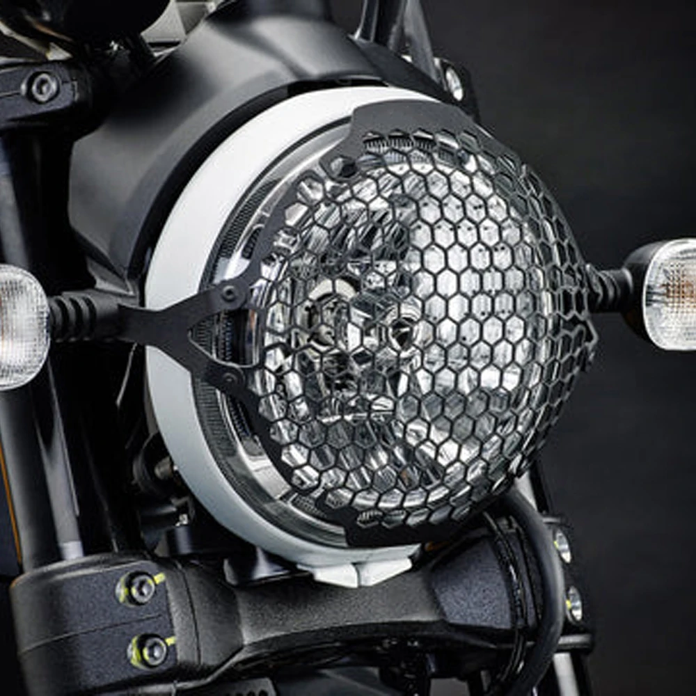 

For Ducati Scrambler 620 800 Classic Desert Sled Icon Sixty2 Motorcycle Accessories Headlight Guard Grille Cover Protection