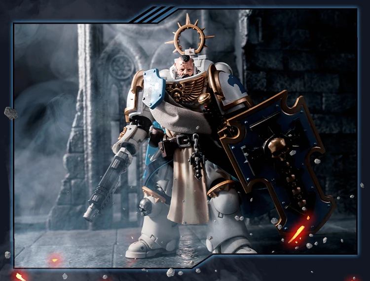 

[Только плащ] JOYTOY WARHAMMER 40K 1/18 Space Marines White Consuls Капитан Messinius Bladeguard Veteran Плащ Накидка Набор Модель DIY
