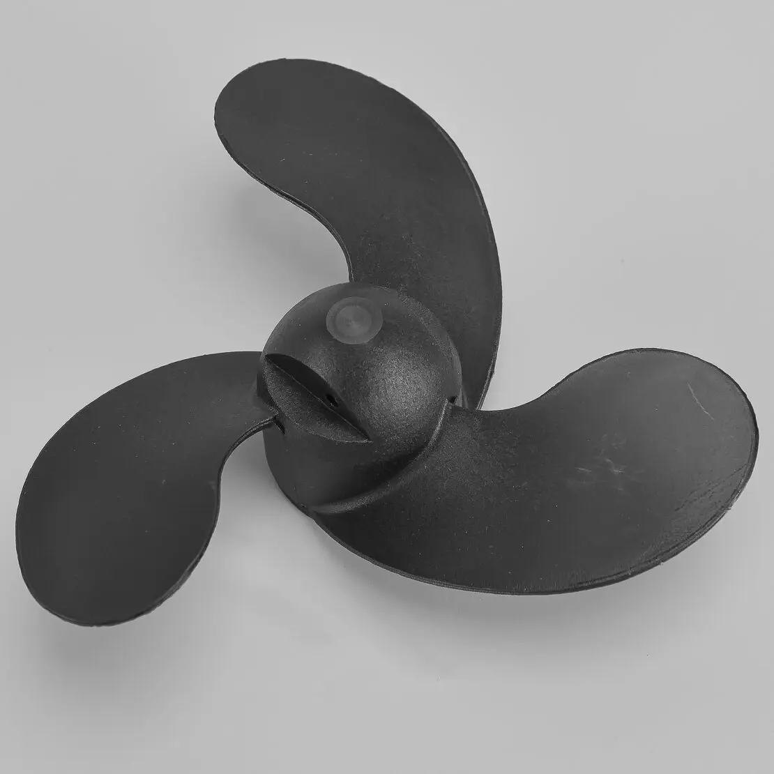 Black Nylon 3 Blade Outboard Motor Propeller Fit for Mercury Mariner Tohatsu 2Stroke 4Stroke