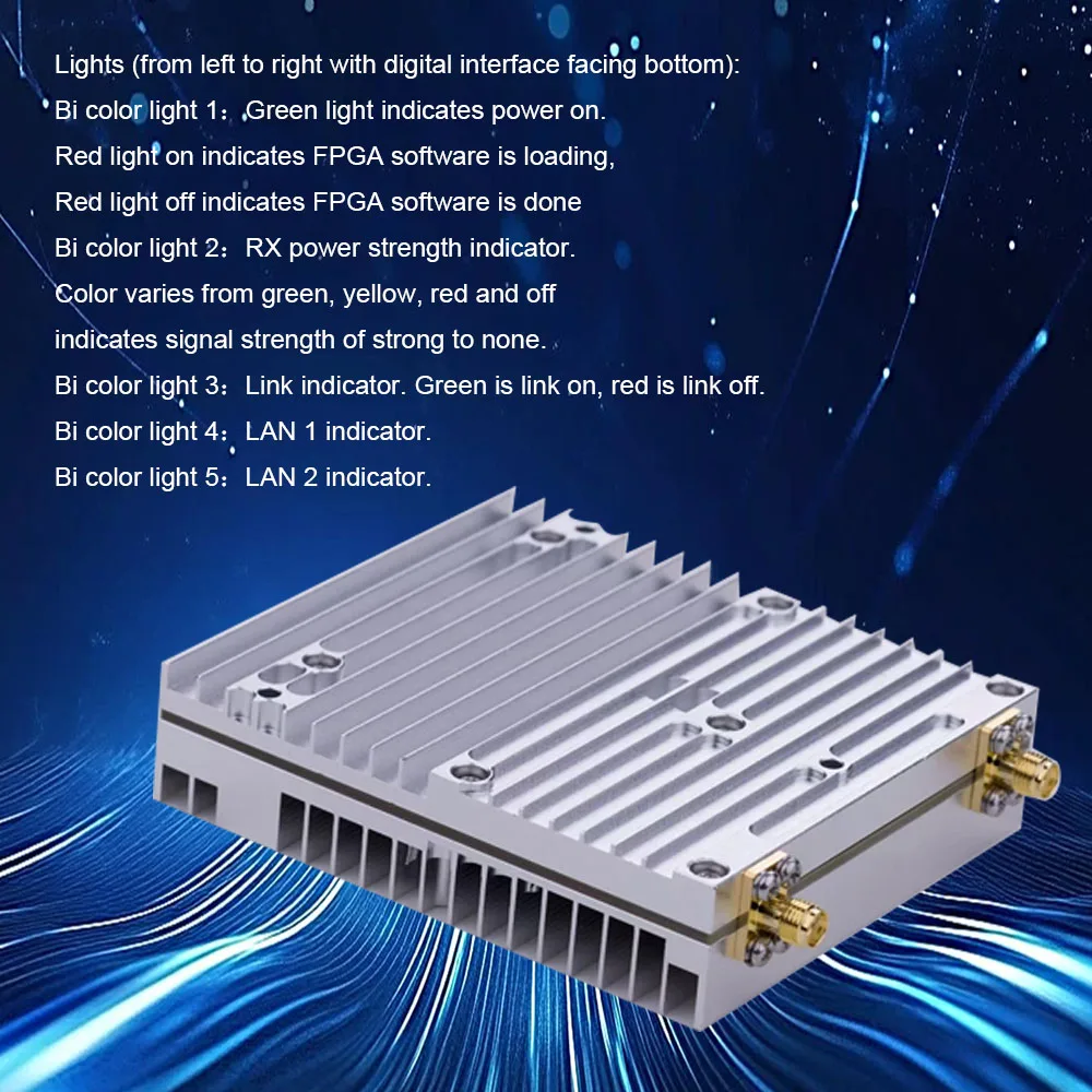 30km Uav Video and Data Transmitter Wireless Transmission for Drones