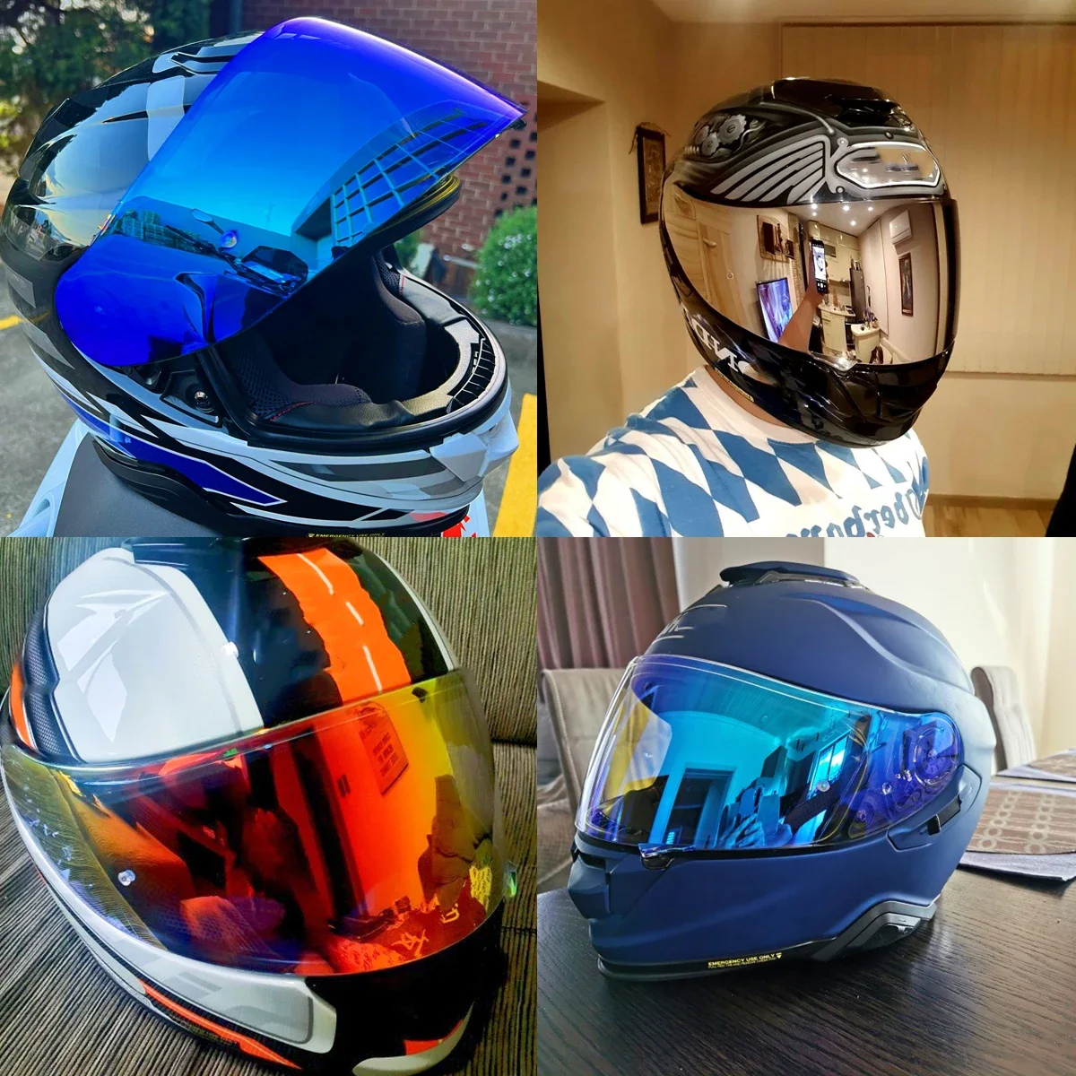 Motorcycle Helmet Visor Lens for SHOEI GT Air Neotec CNS-1 TC-5 TC-9 GT Air 2 Helmet Shield Casco Moto Face Shield Windshield