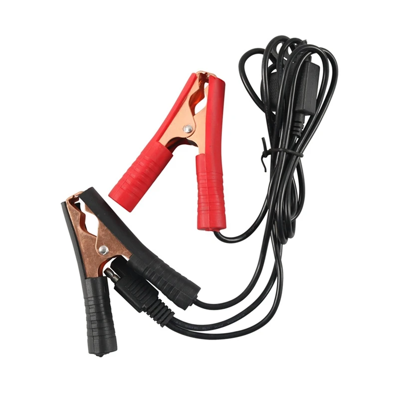 

Hot SV-14AWG 14AWG To SAE Alligator Clip Battery Extension Charging Cable Battery Charger Accessory Combo Cable