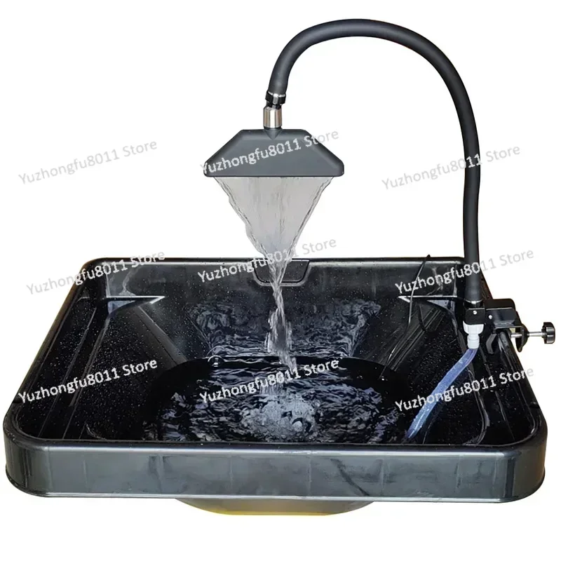 Hair Salon Hair Salon Shampoo Chair Mobile Boutique Waterfall Water Circulation Head Massager