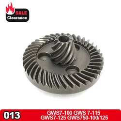 Gear Set Replacement For BOSCH GWS7-100 GWS 7-115 GWS7-125 GWS750-100/125 Angle Grinder Gear Pinion High Quality Power Tool