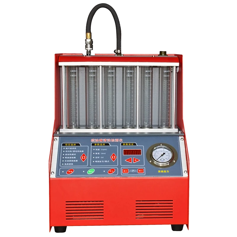 CNC602A Injector Cleaning Detector Auto Repair Professional Testing Equipment Oil discharge automatic control technology