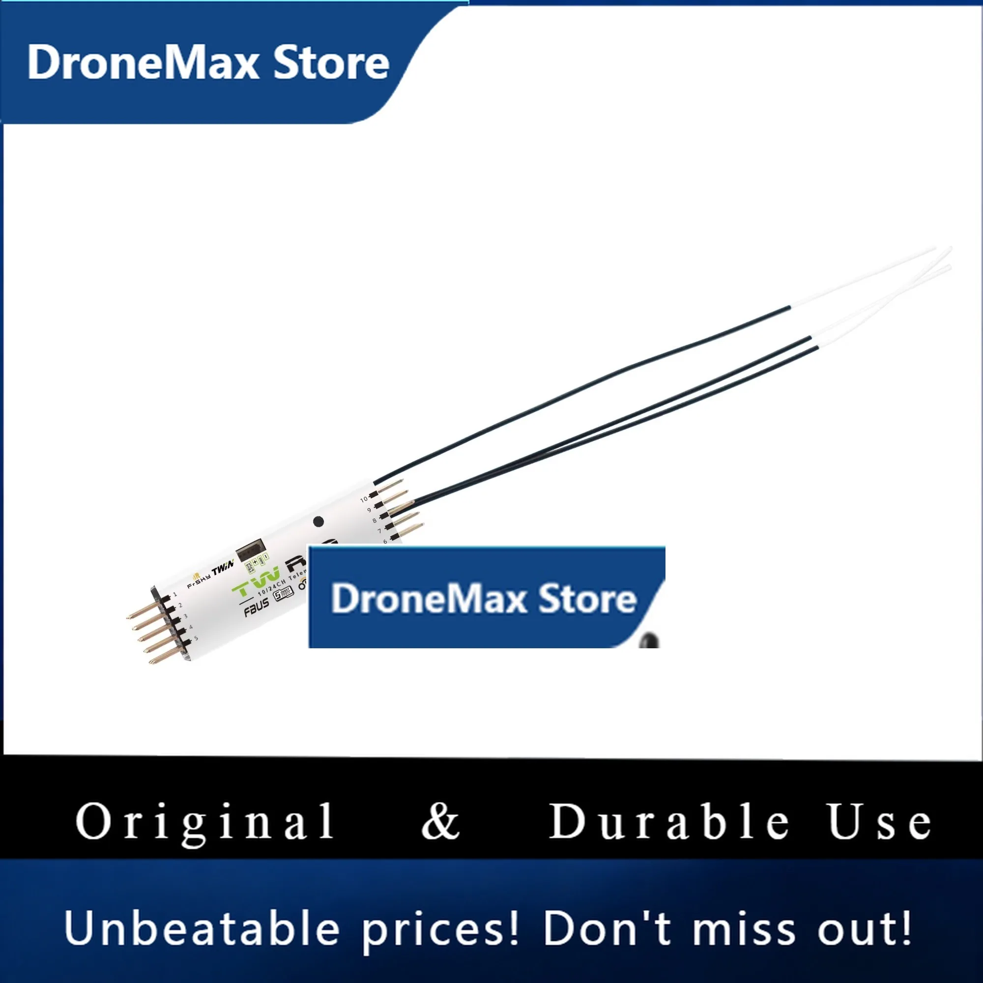 DroMaFrSky TW R10 Receiver Simultaneous Working Dual 2.4G TW Mode For Remote Control Systems