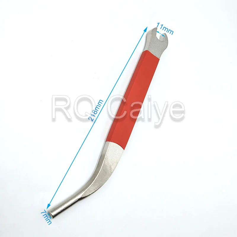 2Pieces Wrench 11mm Open Mouth Size 11X218X4mm 11X218X7mm Quick Plate Clamp Spanner For heidelberg Man Roland Komori Machine