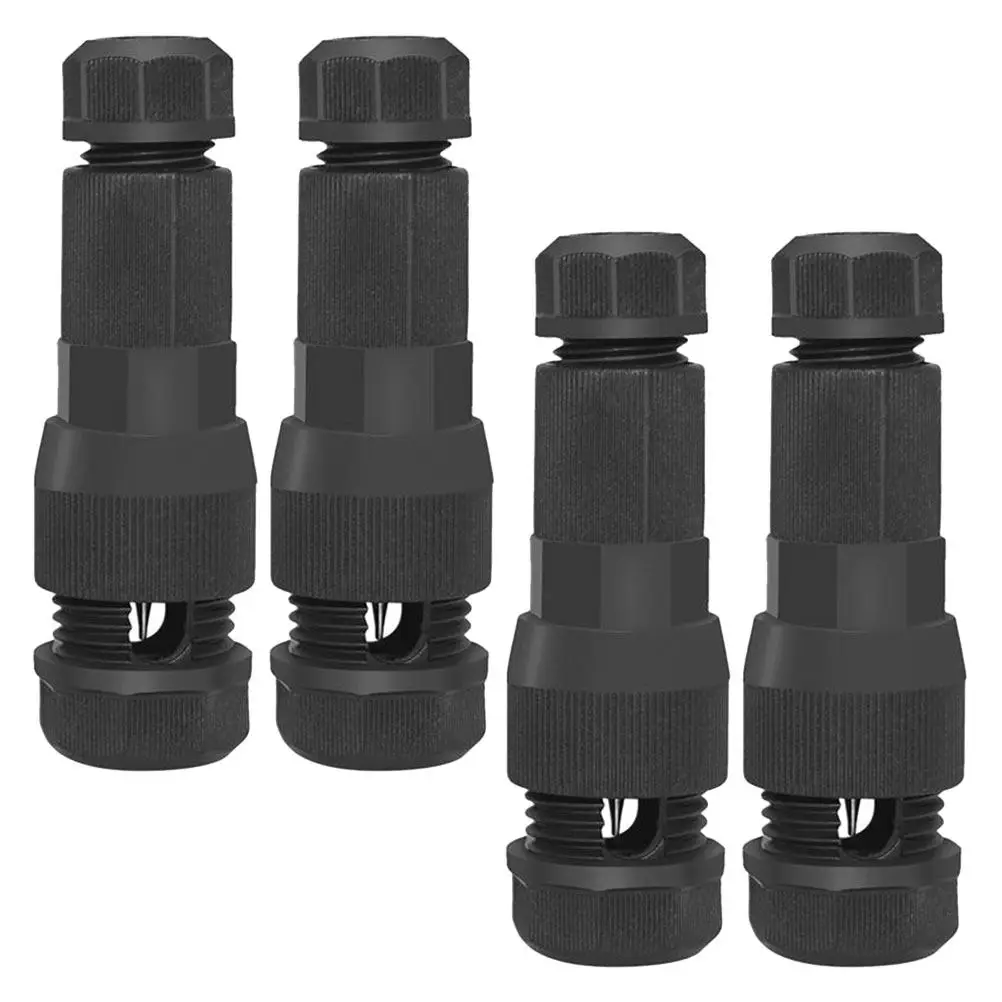 4Pcs Low Voltage Wire Connector Landscape Lighting Wire Connectors Garden Electrical Connectors Piercing Tap Design Weather