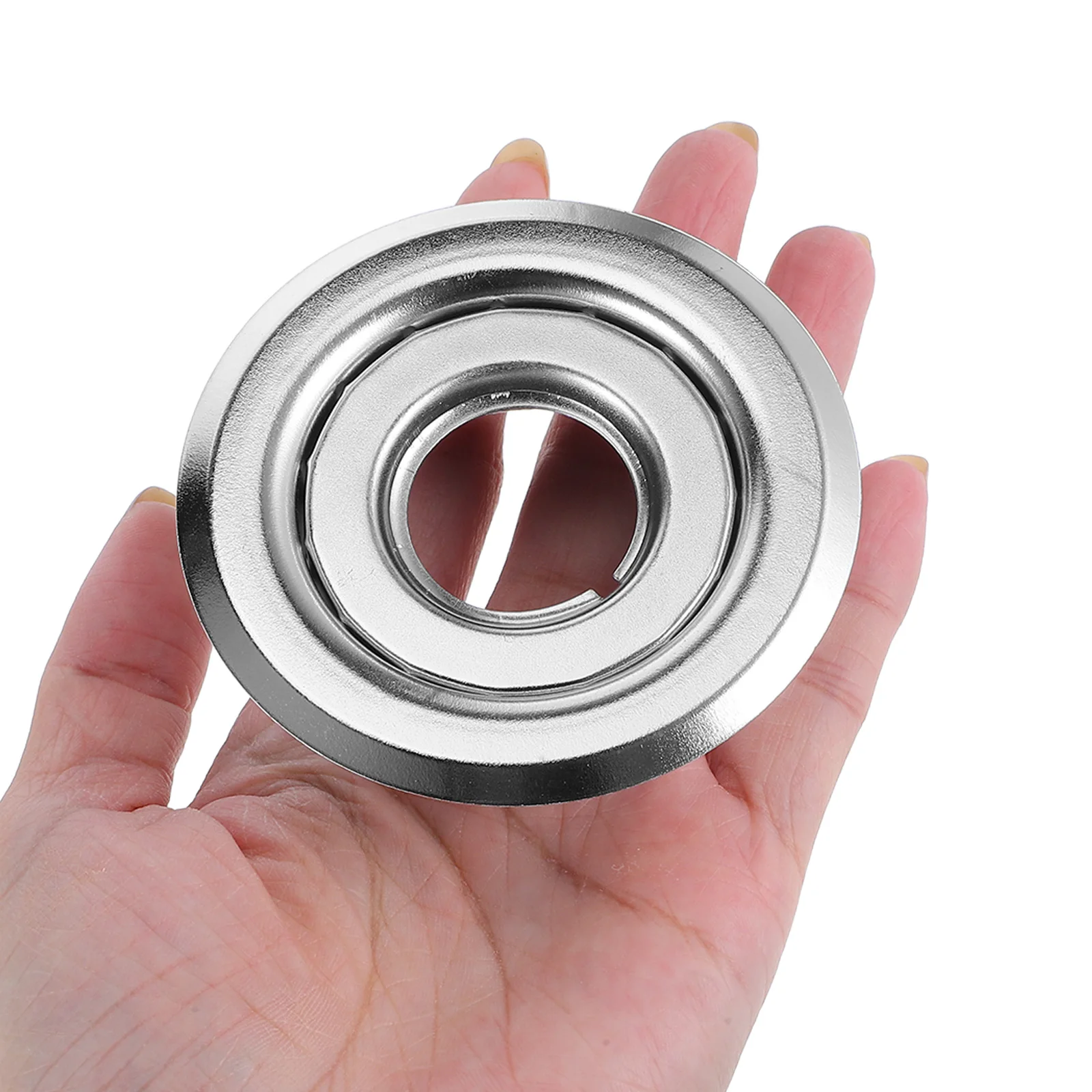 4 قطعة لوحة شعار النار 26 مللي متر ثقب داخلي غطاء راحة حلقة الكسوة للسقف الاستخدام التجاري السكني رئيس Escutcheon النار