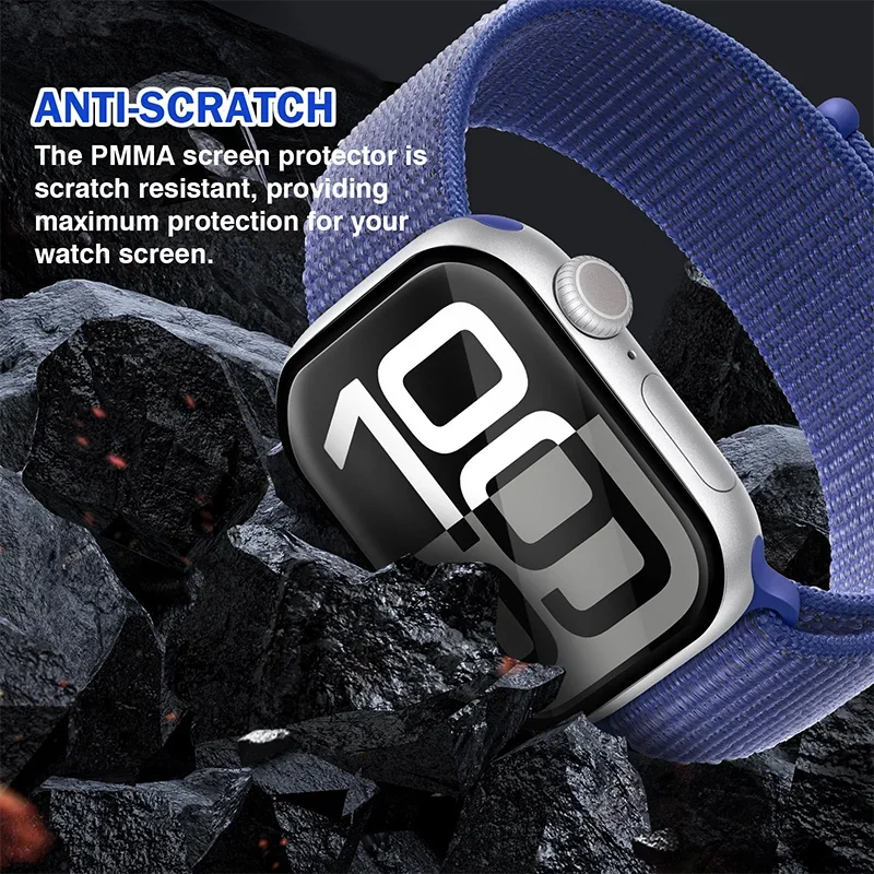 Protector Film For Apple Watch Series 10-9-8-7-6-5-4-3 Se ultra2 49mm 41mm 45mm 42mm 46mm 44mm 45mm Screen Protector Accessories