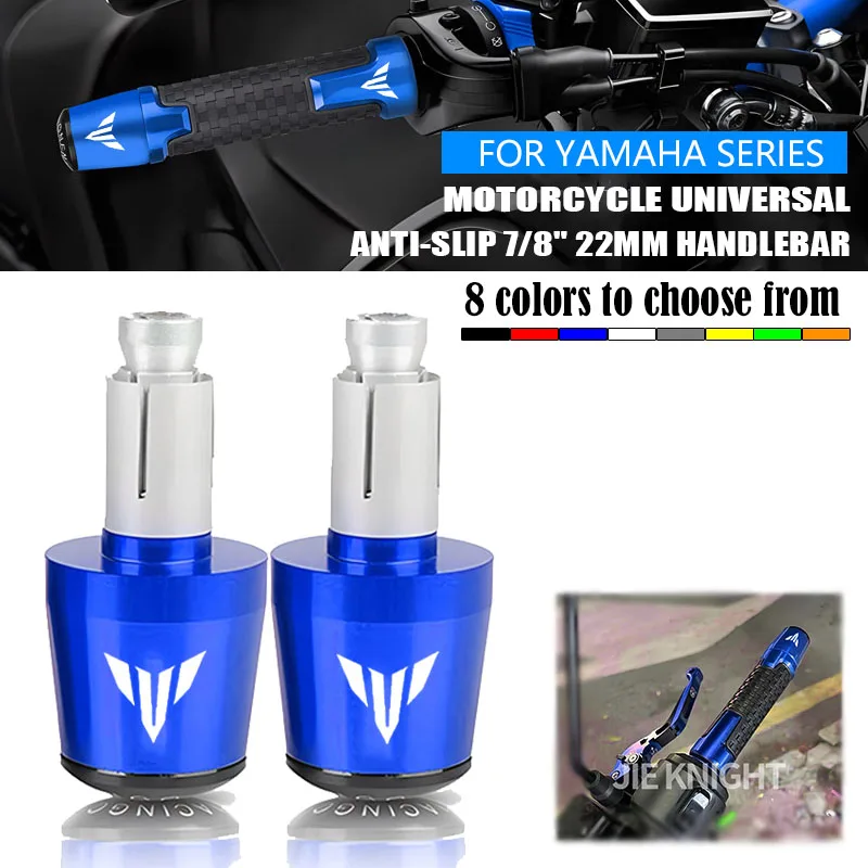 

For YAMAHA MT-03 MT07 MT09 MT10 MT 03 07 09 10 FZ07 TRACER CNC Motorcycle Handlebar Grips End Handle Bar Ends Plug Sliders
