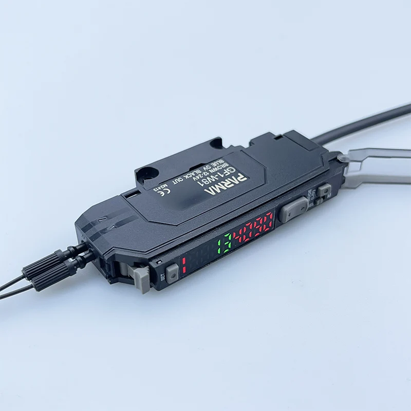 PARMA Fiber Optic Sensor เครื่องขยายเสียงความแม่นยําสูง 10-30V DC 3 สาย NPN PNP NA11 ดิจิตอลจอแสดงผล Optical Photoelectric Switch