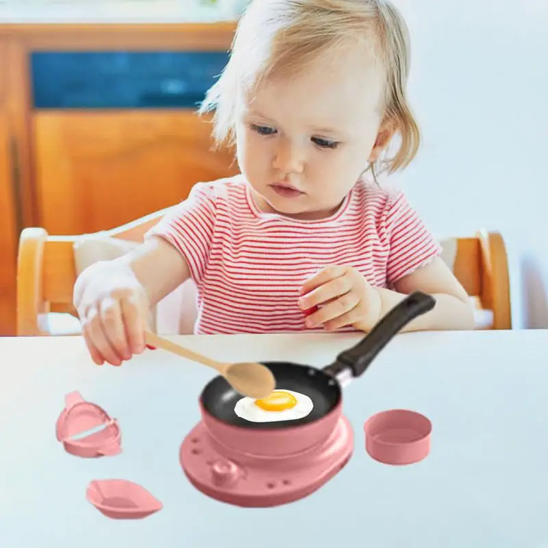 Kids Kitchen Toys 22X Pretend Toy Kitchen Accessories Small Realistic Cooking Utensils Child-Safe For Fine Motor Skill