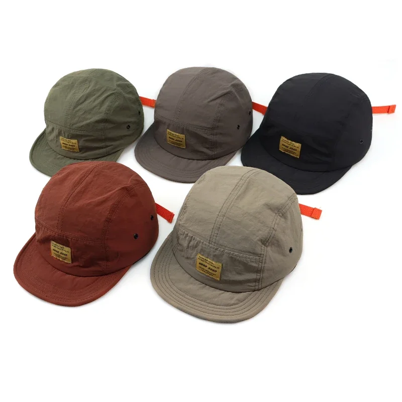 New Short Brimmed Women Peaked Cap Men Comfortable Retro Hat Trendy Soft Sweat Absorbing Quick Drying Fabric Baseball Caps