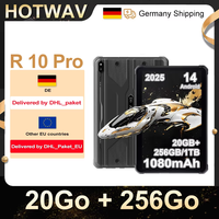 Rugged Tablet HOTWAV R10 Pro 20 (8+12)GB + 256GB, 10.1'' Display, 5MP+13MP Cameras, Android 14.0, 10800mAh Battery, Dual SIM, GPS, 4G