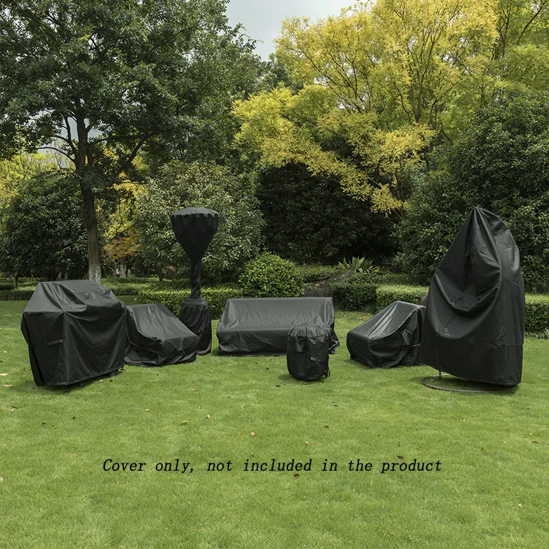 Heavy Duty Waterproof Patio Furniture Cover Rectangular Garden Rain And Snowproof Outdoor Sofa Table And Chair Windproof Cover