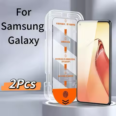 2Pcs For Samsung Galaxy S25 S24 Ultra S23 S22 S21 Plus A25 A15 A35 A34 A53 A54 A55 A73 A72 5G Tempered Glass Screen Protector HD