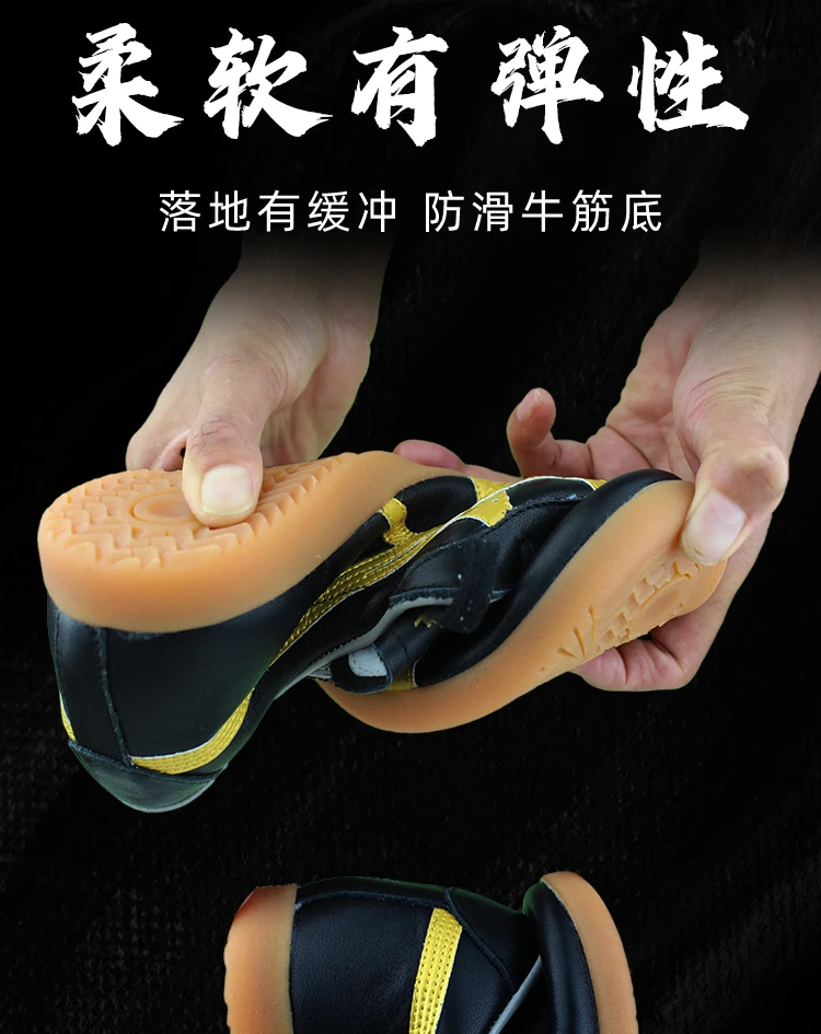 CCWushu Chinesische Taichi-Schuhe Kampfkunst-Schuhe Traditionelle Chinesische Wushu Kungfu-Schuhe Taiji-Trainings-Taichi-Schuhe – Detail 3