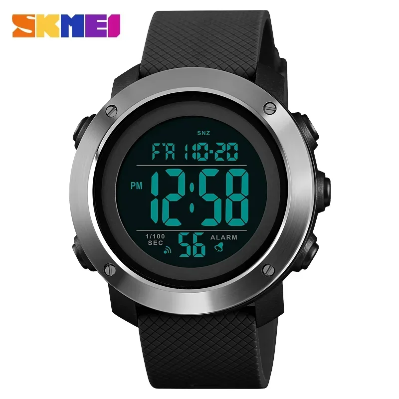 

SKMEI 1426 Men Luxury Brand 5Bar Waterproof Watches Montre Men Alarm Clock Fashion Digital Watch Relogio Masculino Sport Watch