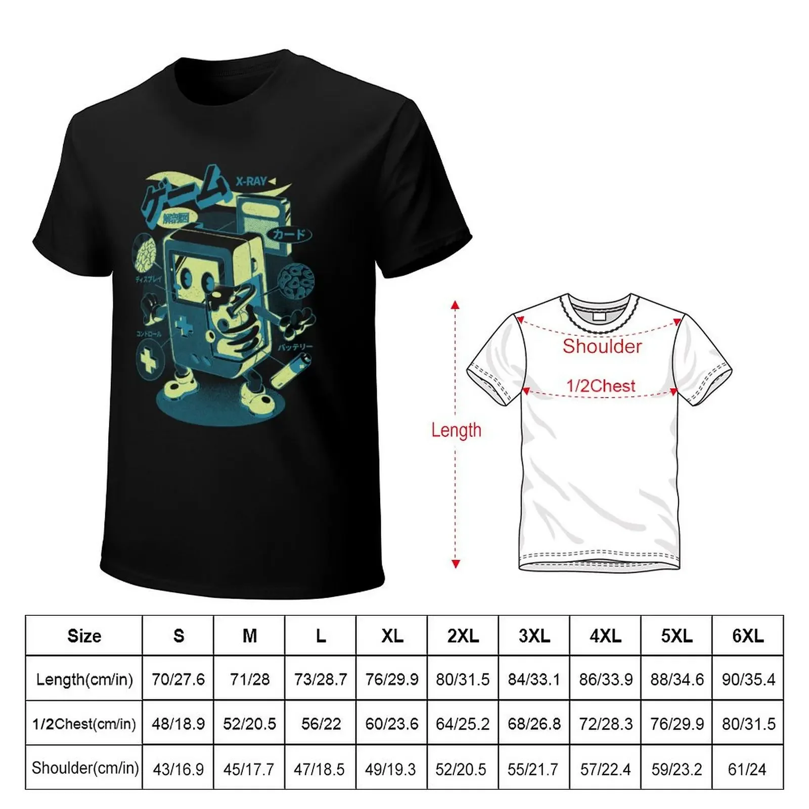 Game Anatomy T-Shirt street wear quick drying quick-drying fruit of the loom mens t shirts