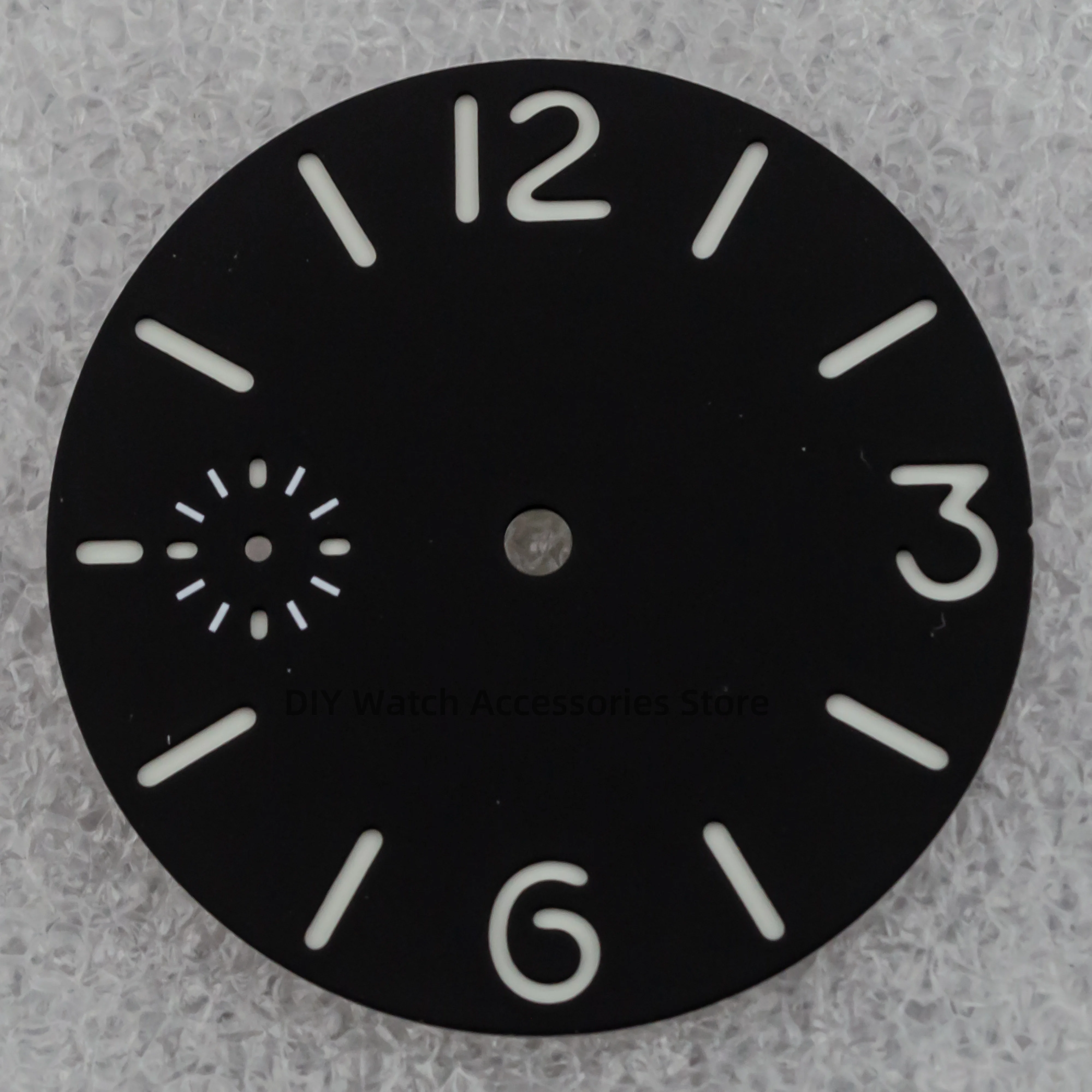 عالية الجودة PAM الهاتفي خمر الهاتفي الرجعية 36 مللي متر ساعة الطلب الأخضر مضيئة ساعة الطلب ل ETA6497/6498/ST3600 ساعة يد تعمل بالحركة أجزاء