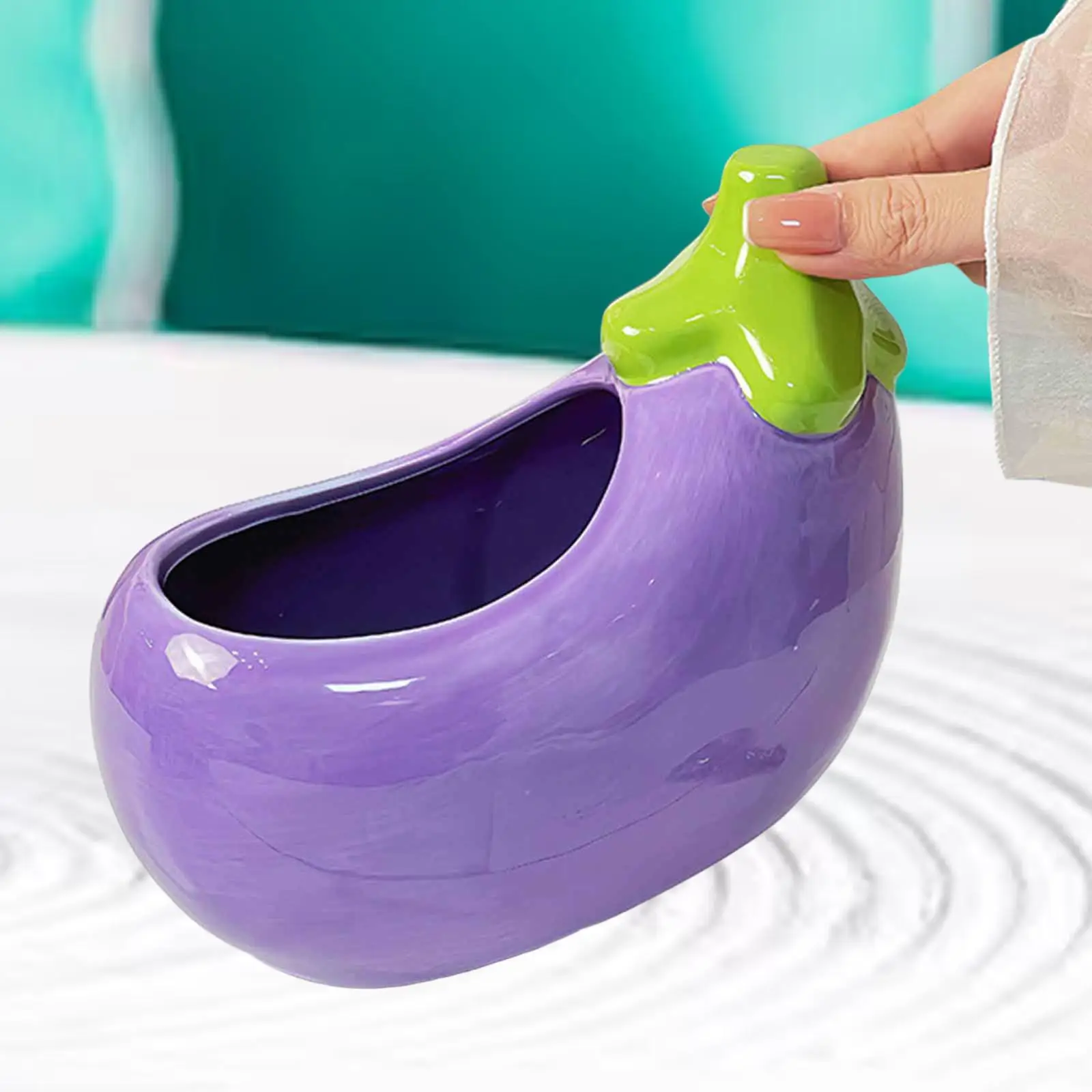 

Крышка коробки для салфеток, многофункциональное керамическое украшение для столешницы, блюдо для конфет для книжных полок, шкафов, спальни, рабочего стола, гостиной