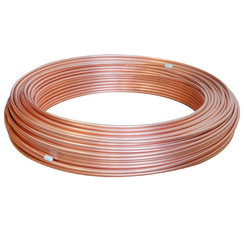 

1 Meter/LOT 2 2.5 3 4 5 6 8 10-22mm Tube OD Pure Copper Flexible Pipe Hose For Air Conditioner