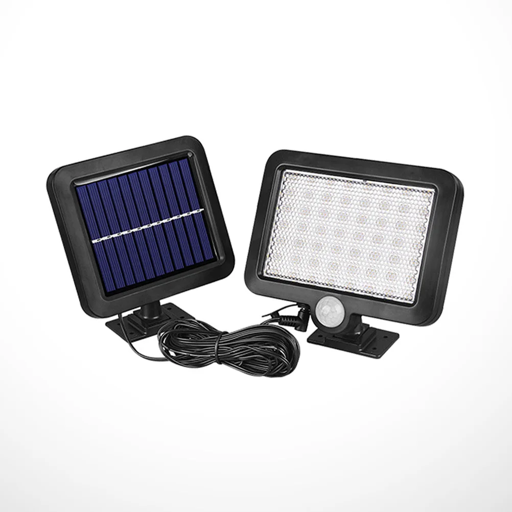 

Solar Wall Lamp Split Wall Lamp 56 LED Wall Lamp IP44 Waterproof Wall Lamp Body Sensing Wall Lamp