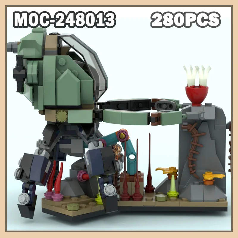 

MOC-248013 Model New Popular Movie Building Block Particle Assembly Toy Gift RDA Crab Suit Set 280PCS Model Brick