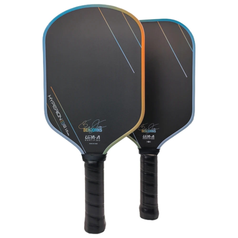 Hyperion 3S ChromaPickleball Paddle Ben Johns T700 fibra de carbono termoformado Unibody 16mm Gen 3 núcleo de propulsión para profesional