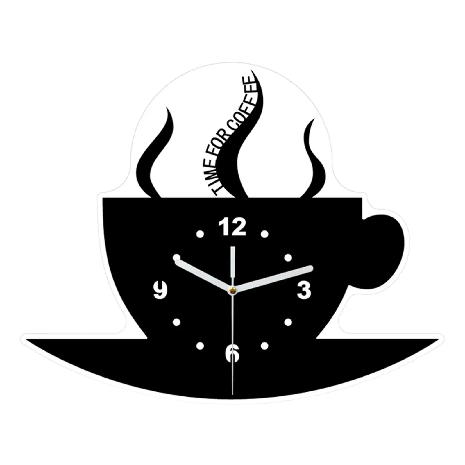 Wall Clock Lightweight Trendy Home Decor Quiet for Drawing Room Bedroom Cafe