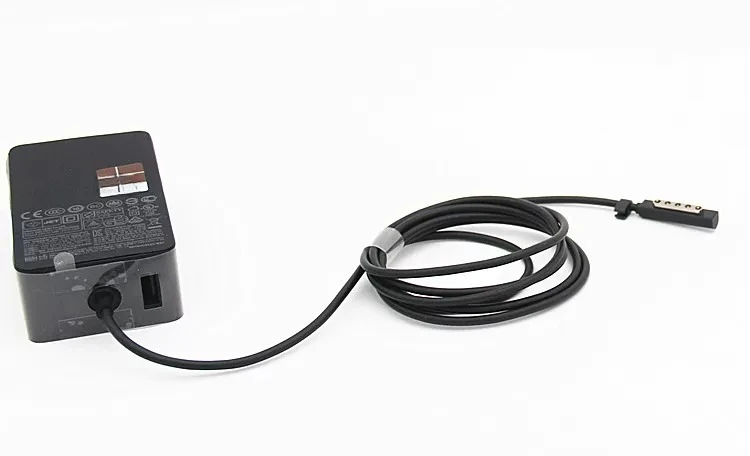 Suitable for microsoft surface pro 1/2 1536 1514 2-in-1 tablet pc power adapter 12v 3.6a 48w charger cable 5v 1a view 3