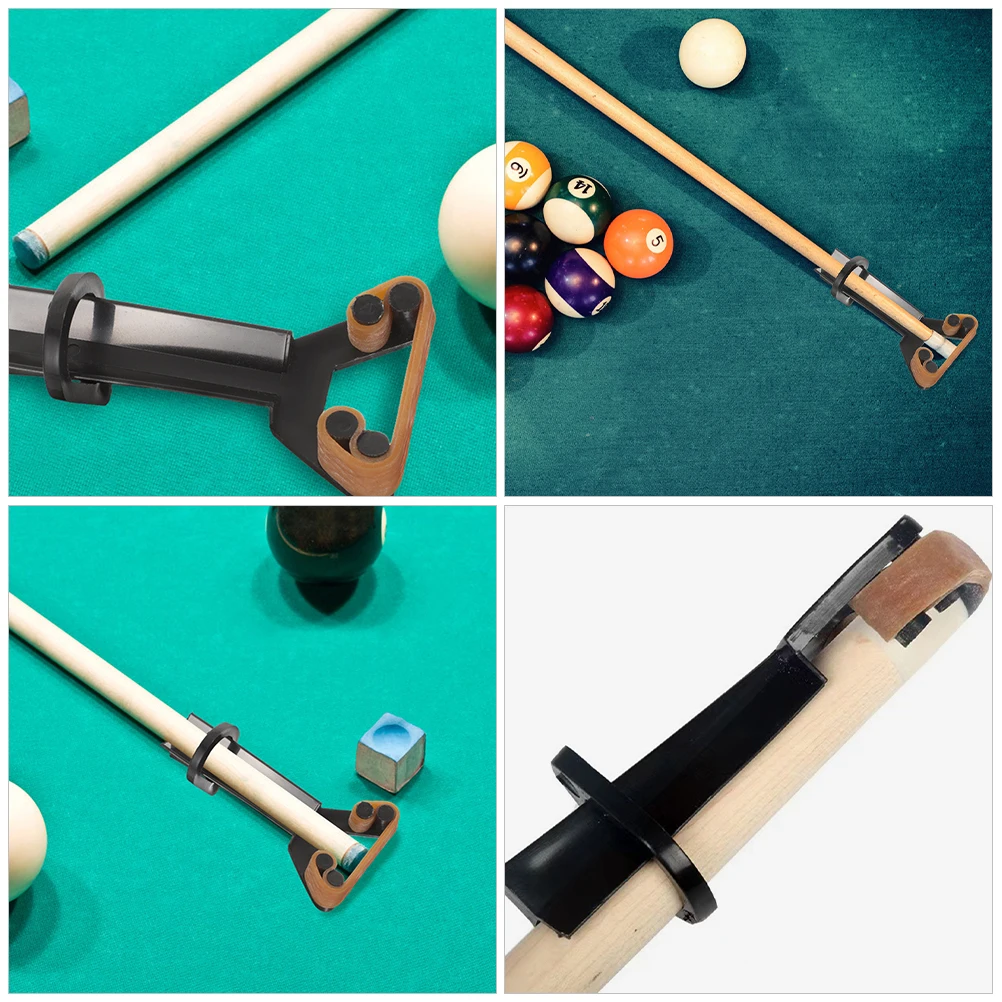 

Elastic Pool Tip Clamp Sturdy Wear Resistant Rust Proof Fixator For Most Cue Sizes Repair Replacement Polished Surface