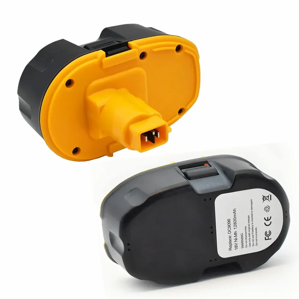 Ferramenta elétrica dc9096 18v 9800mah ni-mh para dewalt dc9096 de9039 de9095 dw9098 de9503 dw9096 bateria de substituição