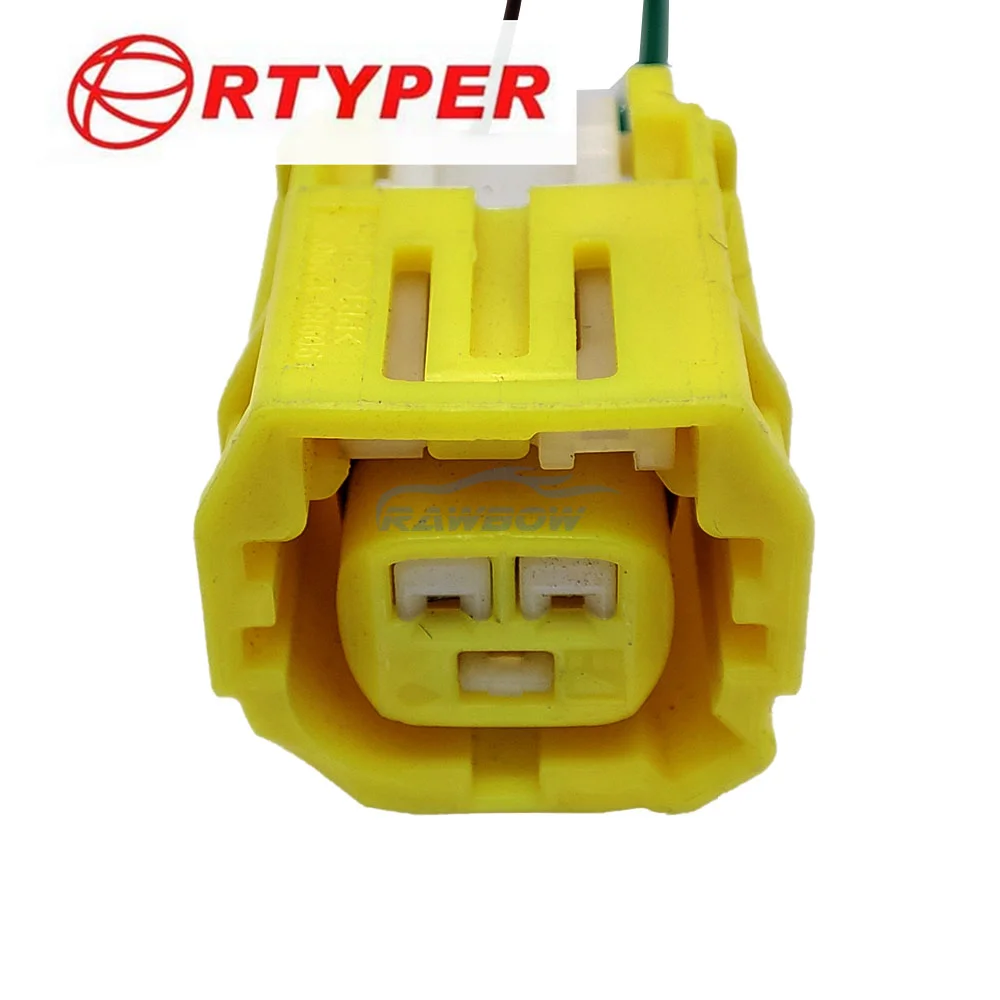 1/5/10 PCS 2 Pin Yellow Female Automotive Waterproof Connector 7C83-8794-70 90980-12490 Plug For Toyota Honda Nissan