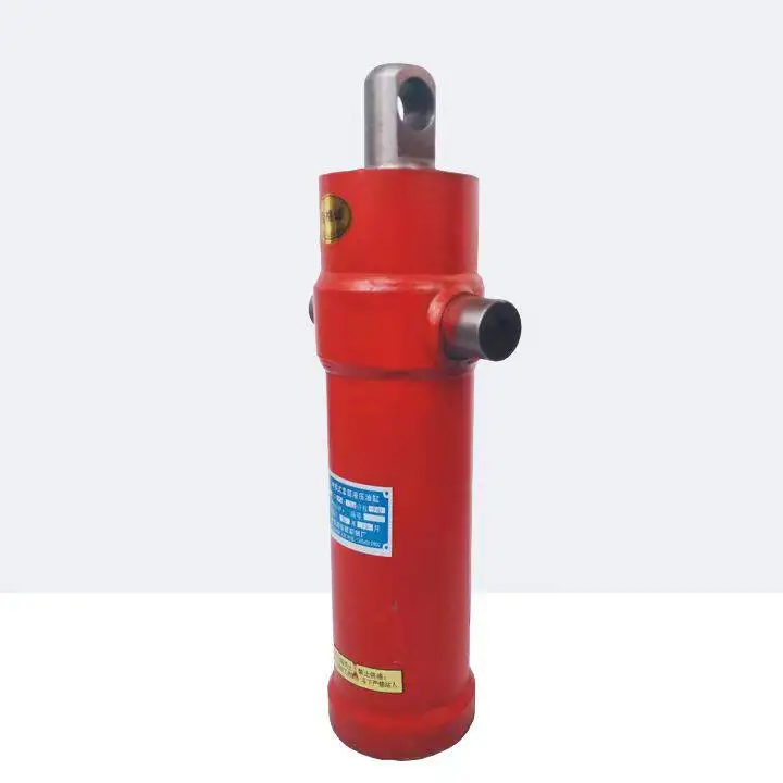 Multi-section lifting truck agricultural telescopic oil top Three-wheeled dump truck hydraulic top cylinder