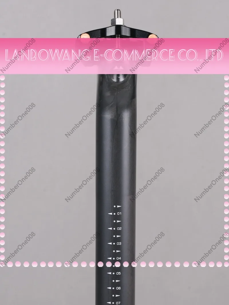 27.2mm Vibration Damping Carbon Fiber Bicycle Seatpost Ultra Light Straight Offset Seatpost For Road Bike Stella