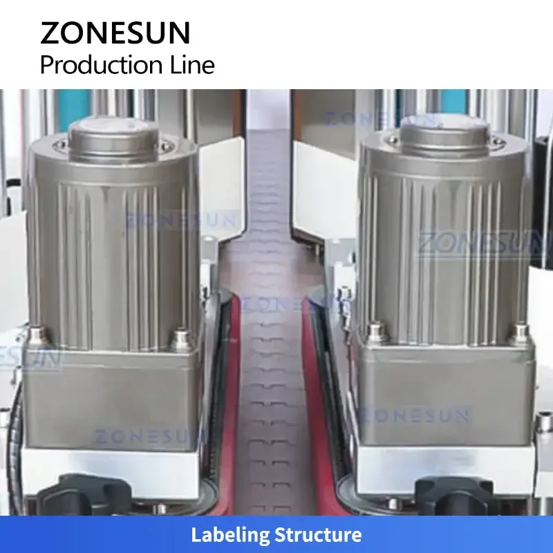 ZONESUN Macchina automatica per il riempimento e il tappatura delle bottiglie Etichettatrice con maniche termoretraibili Linea ZS-FAL180G2